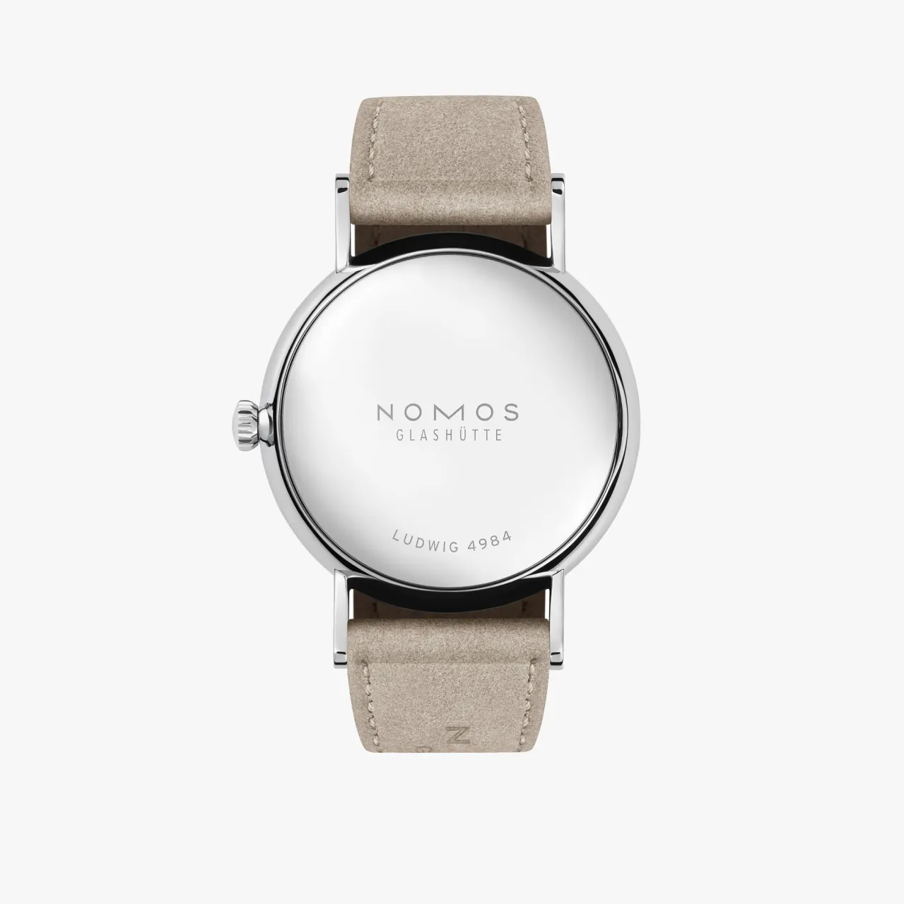 NOMOS Glashütte Ludwig 33 Duo Otomatik White Silver-Plated 240 detay görseli 1