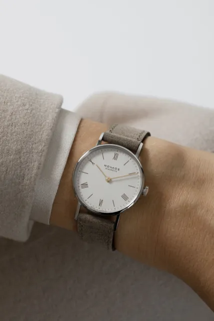 NOMOS Glashütte Ludwig 33 Duo Otomatik White Silver-Plated 240 Görsel 7