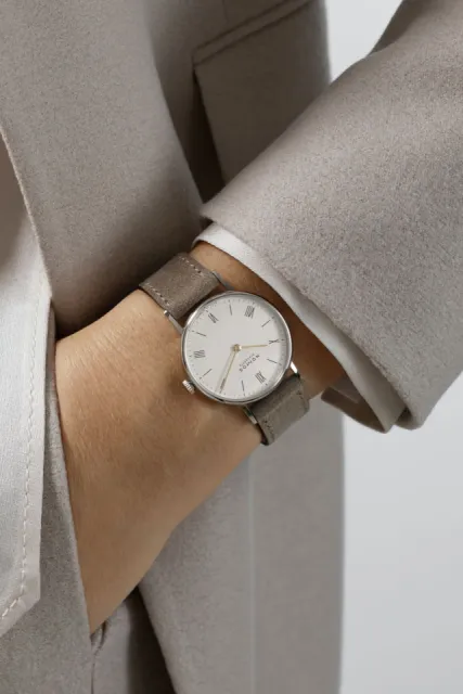 NOMOS Glashütte Ludwig 33 Duo Otomatik White Silver-Plated 240 Görsel 8