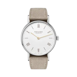 NOMOS Glashütte Ludwig 33 Duo Beyaz Gümüş Plaka 241