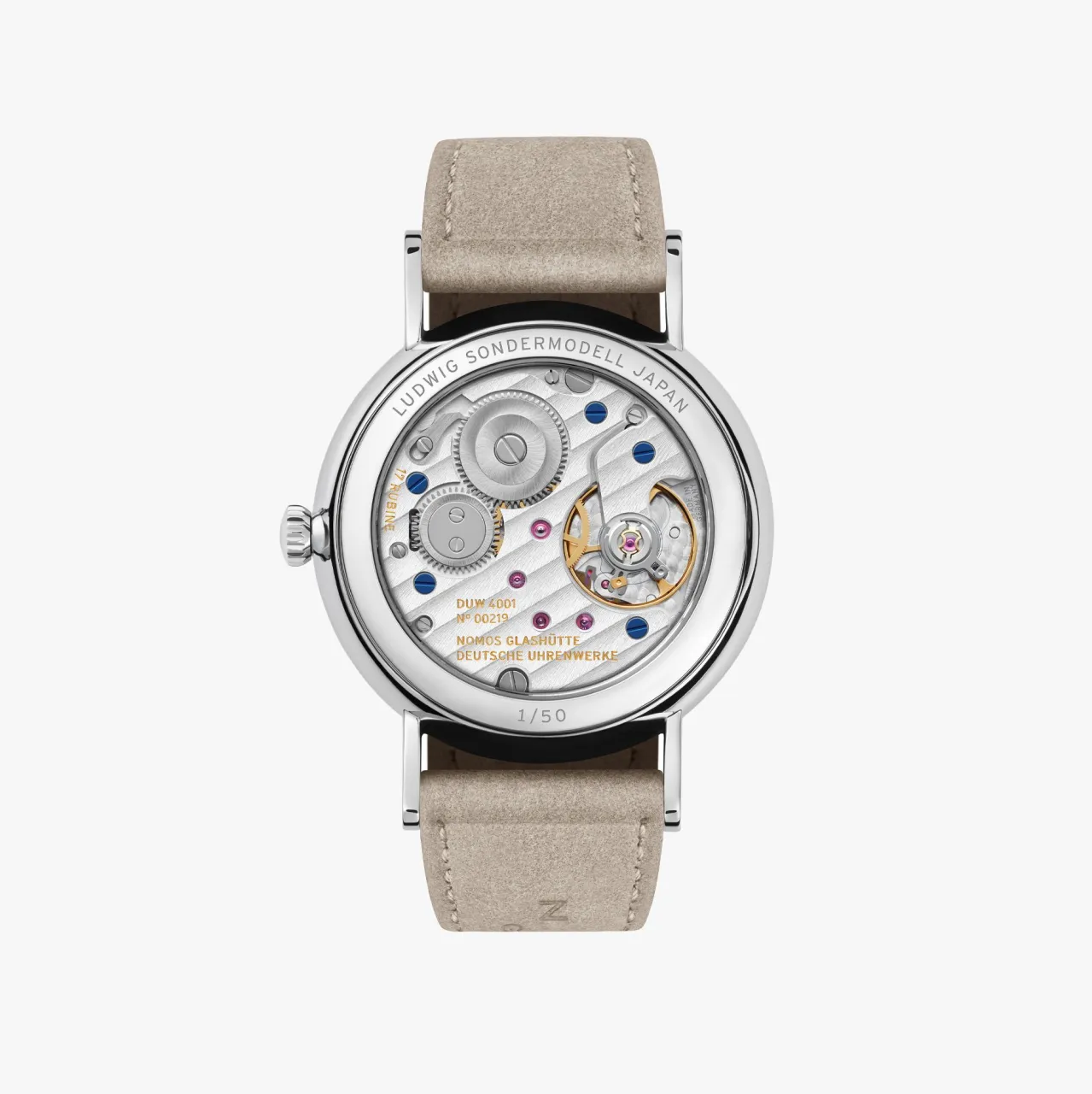 NOMOS Ludwig 33 Duo Limited Edition Japan 241S5 detay görseli 1