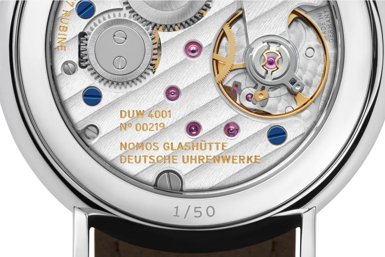 NOMOS Ludwig 33 Duo Limited Edition Japan 241S5 detay görseli 5