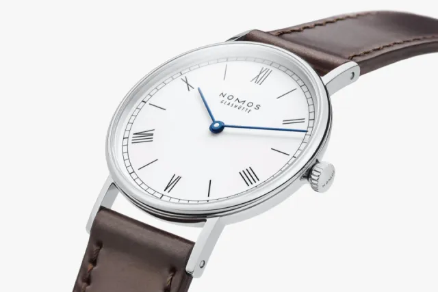 NOMOS Ludwig 33 Duo Enamel White 242 Görsel 5