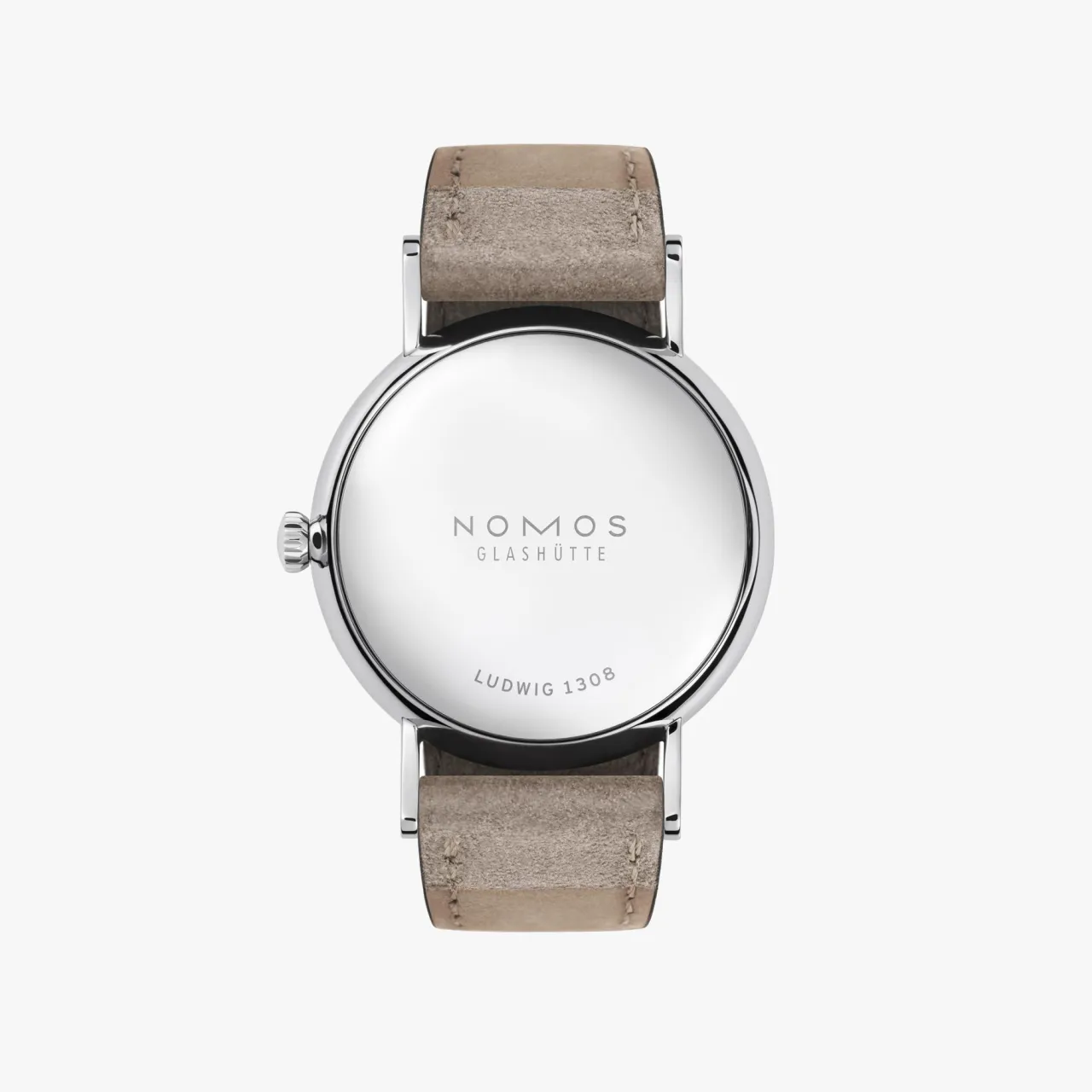 NOMOS Glashütte Ludwig 33 Otomatik Beyaz Gümüş Plaka 243 detay görseli 1
