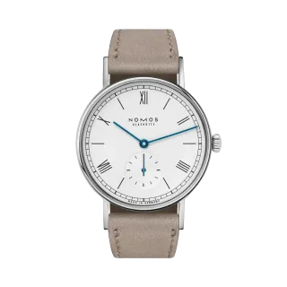 NOMOS Glashütte Ludwig 33 Otomatik Beyaz Gümüş Plaka 243