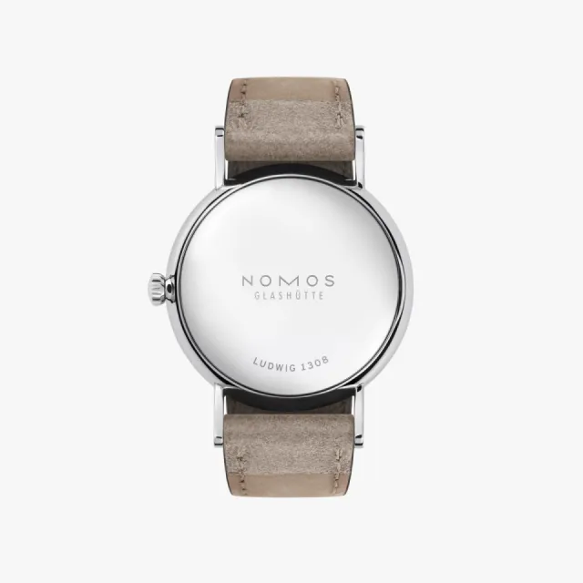 NOMOS Glashütte Ludwig 33 Otomatik Beyaz Gümüş Plaka 243 Görsel 2
