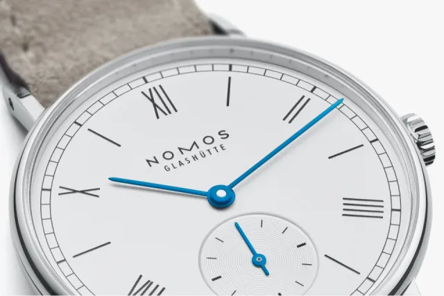 NOMOS Glashütte Ludwig 33 Otomatik Beyaz Gümüş Plaka 243 Görsel 3