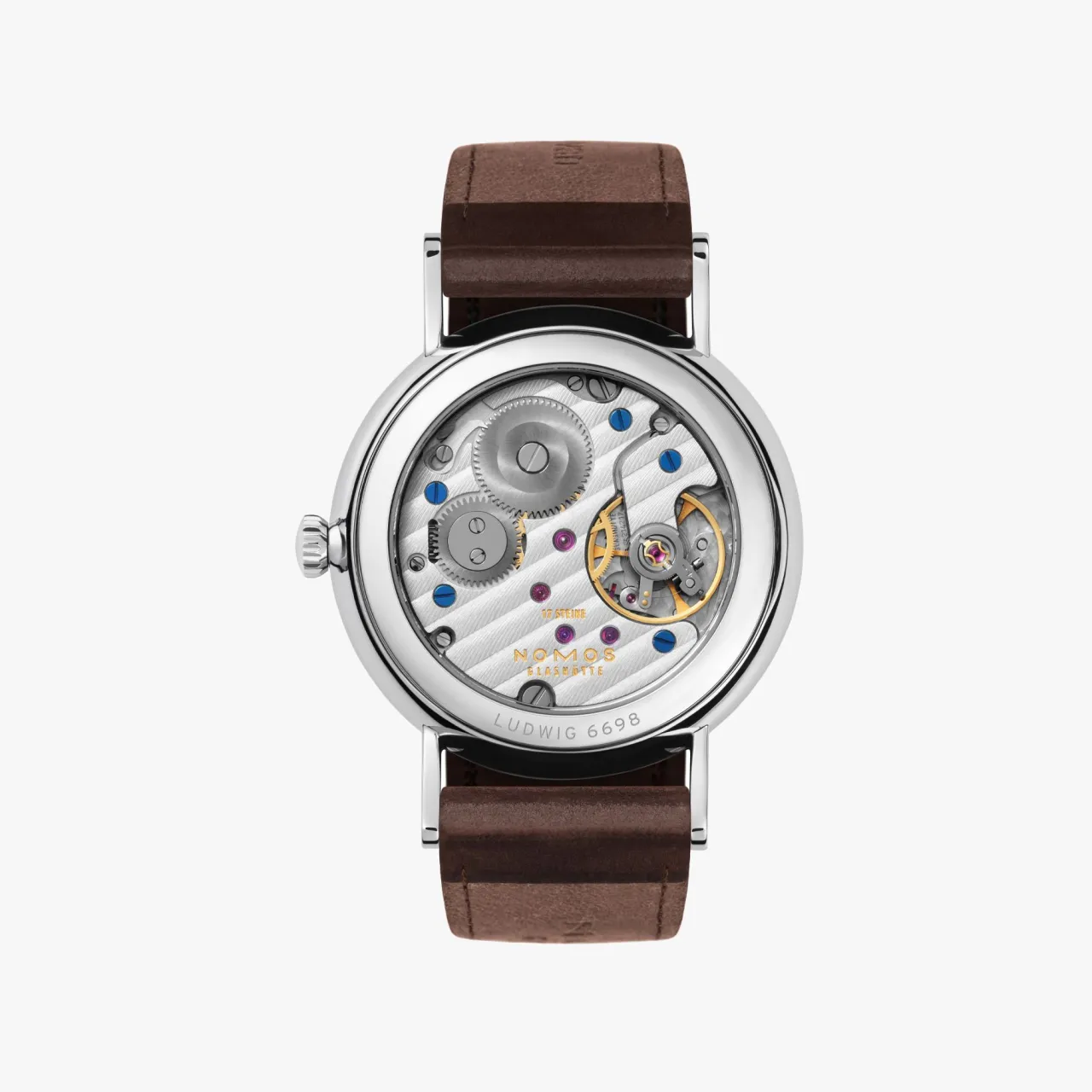 NOMOS Ludwig 33 Duo Enamel White 249 detay görseli 1