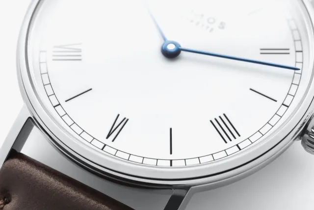 NOMOS Ludwig 33 Duo Enamel White 249 Görsel 4