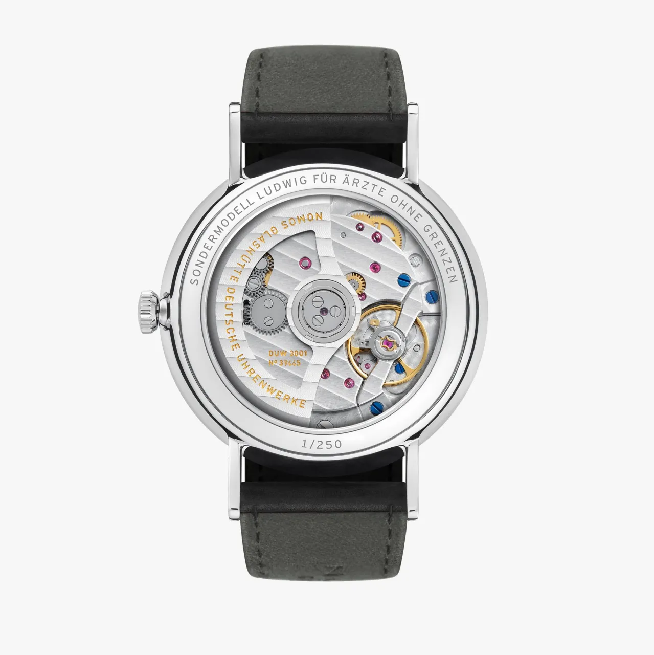 NOMOS Ludwig Neomatik 39 Enamel White Otomatik 250S2 detay görseli 1