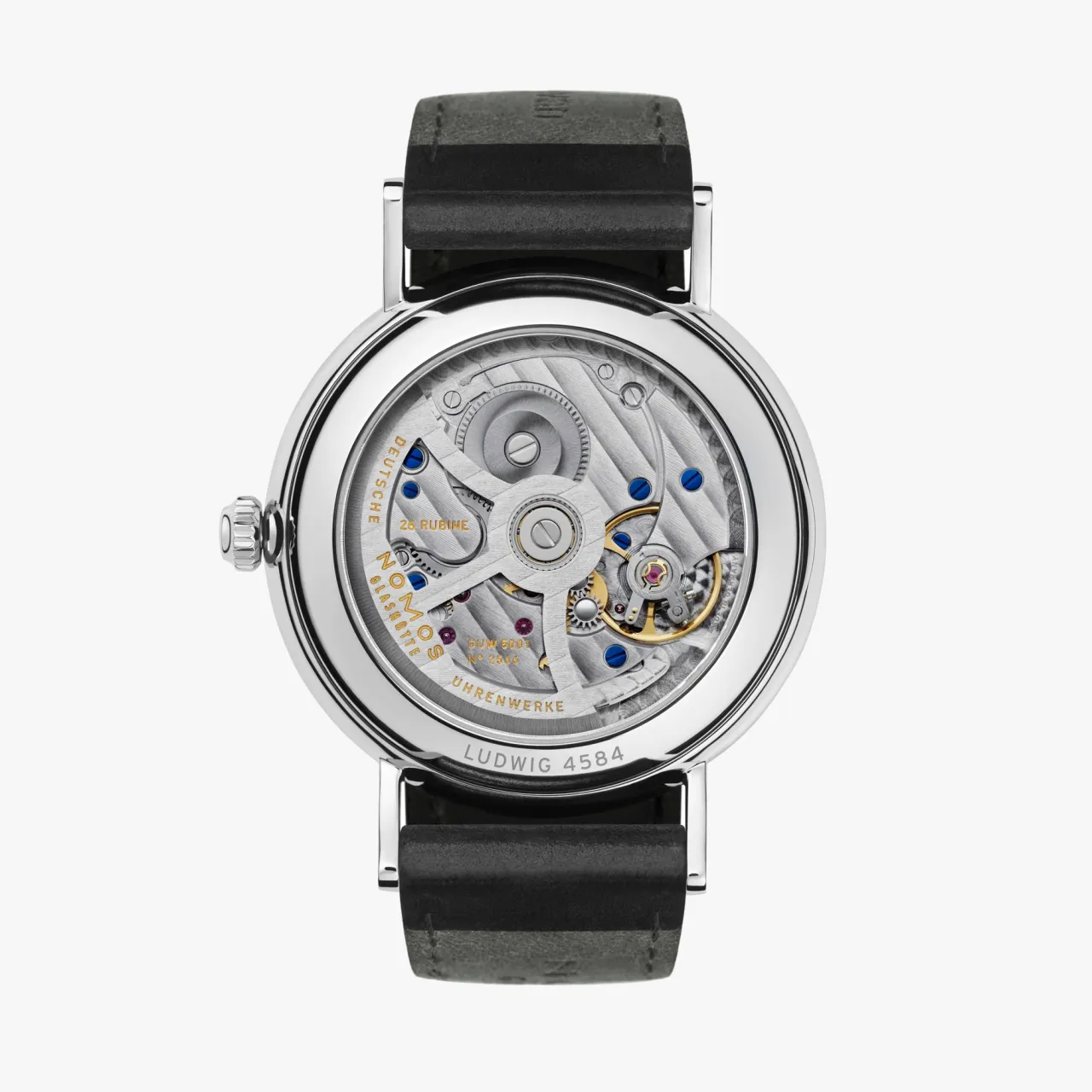 NOMOS Glashütte Ludwig Automatic Beyaz Gümüş Plakalı 251 detay görseli 1
