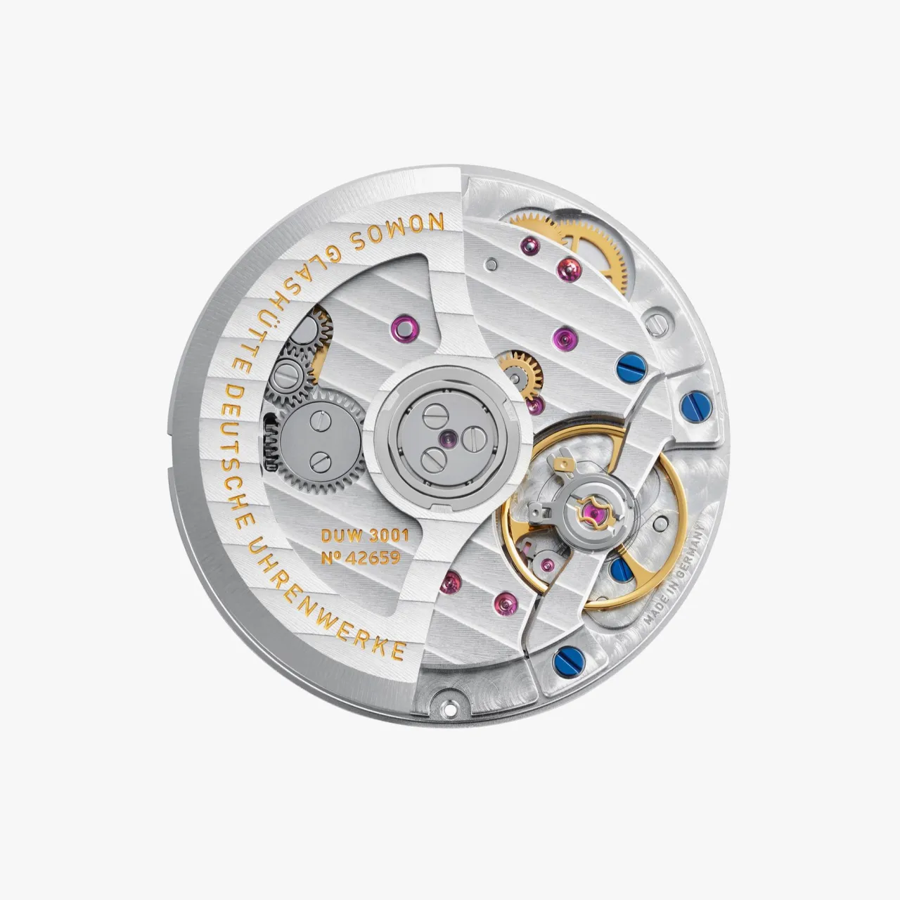 NOMOS Glashütte Ludwig Neomatik Otomatik Beyaz Gümüş 282 detay görseli 5