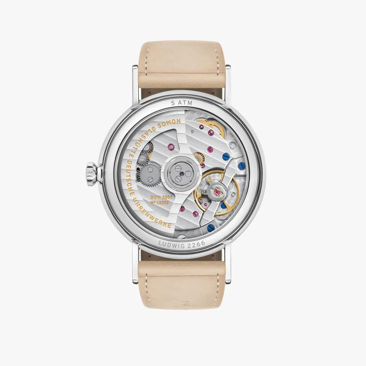 NOMOS Glashütte Ludwig Neomatik Champagne Otomatik 283 detay görseli 1