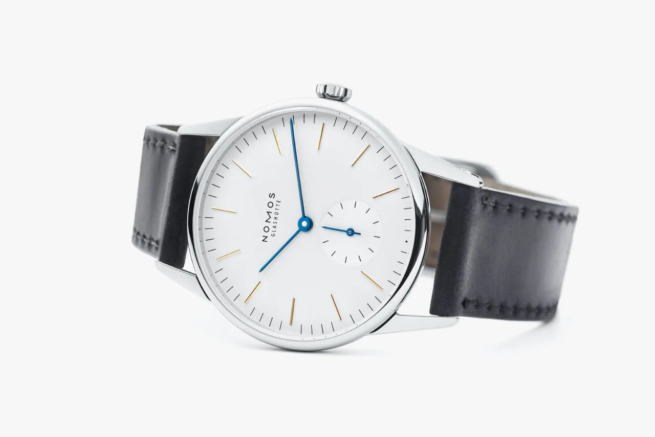 NOMOS Glashütte Orion Manual White Silver-Plated 301 detay görseli 2