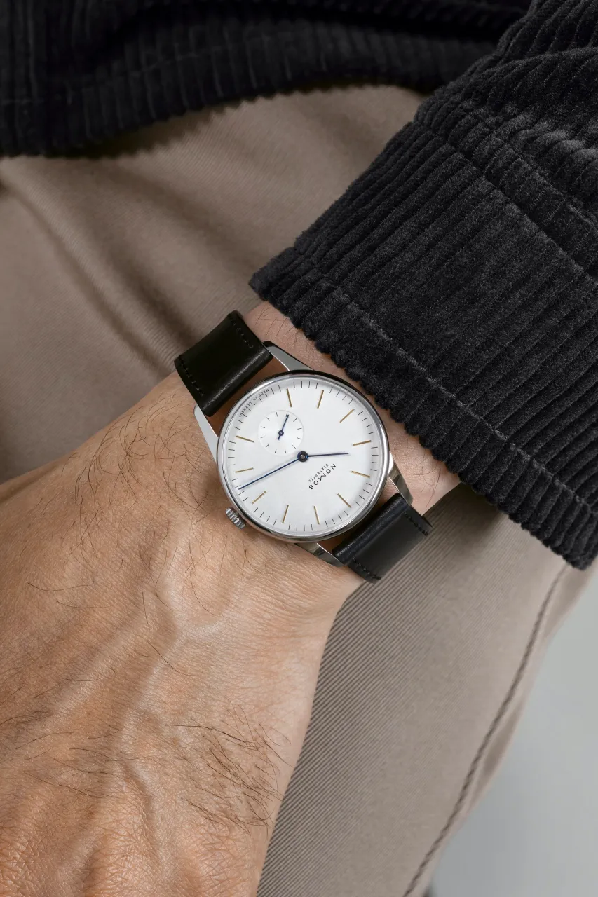 NOMOS Glashütte Orion Manual White Silver-Plated 301 detay görseli 4