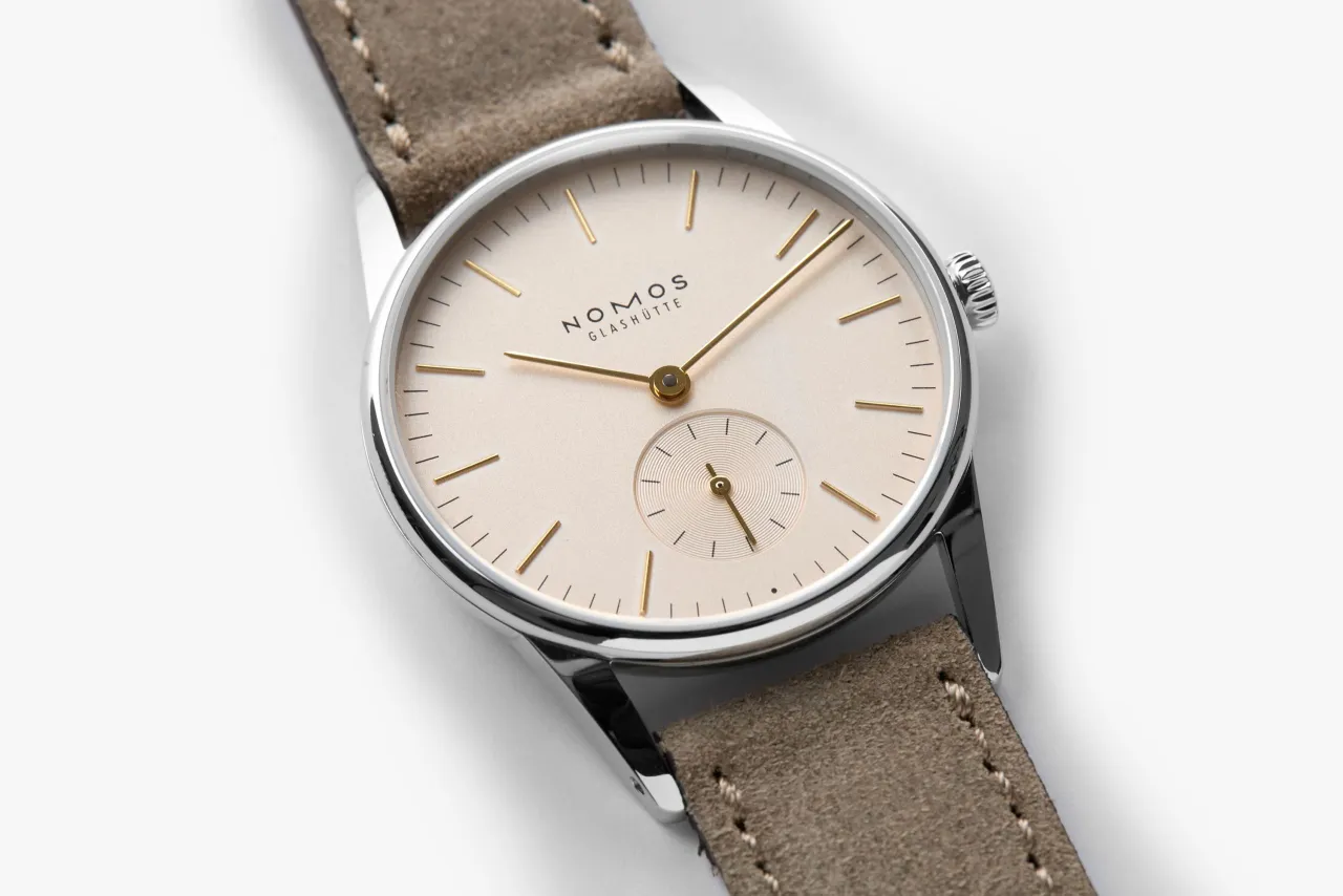 NOMOS Glashütte Orion 33 Rose Otomatik 3252 detay görseli 2