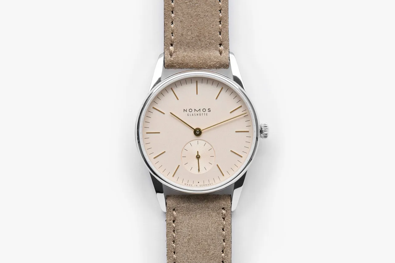 NOMOS Glashütte Orion 33 Rose Otomatik 3252 detay görseli 3