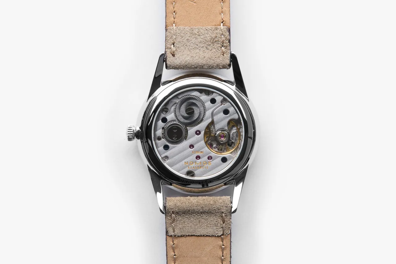 NOMOS Glashütte Orion 33 Rose Otomatik 3252 detay görseli 4