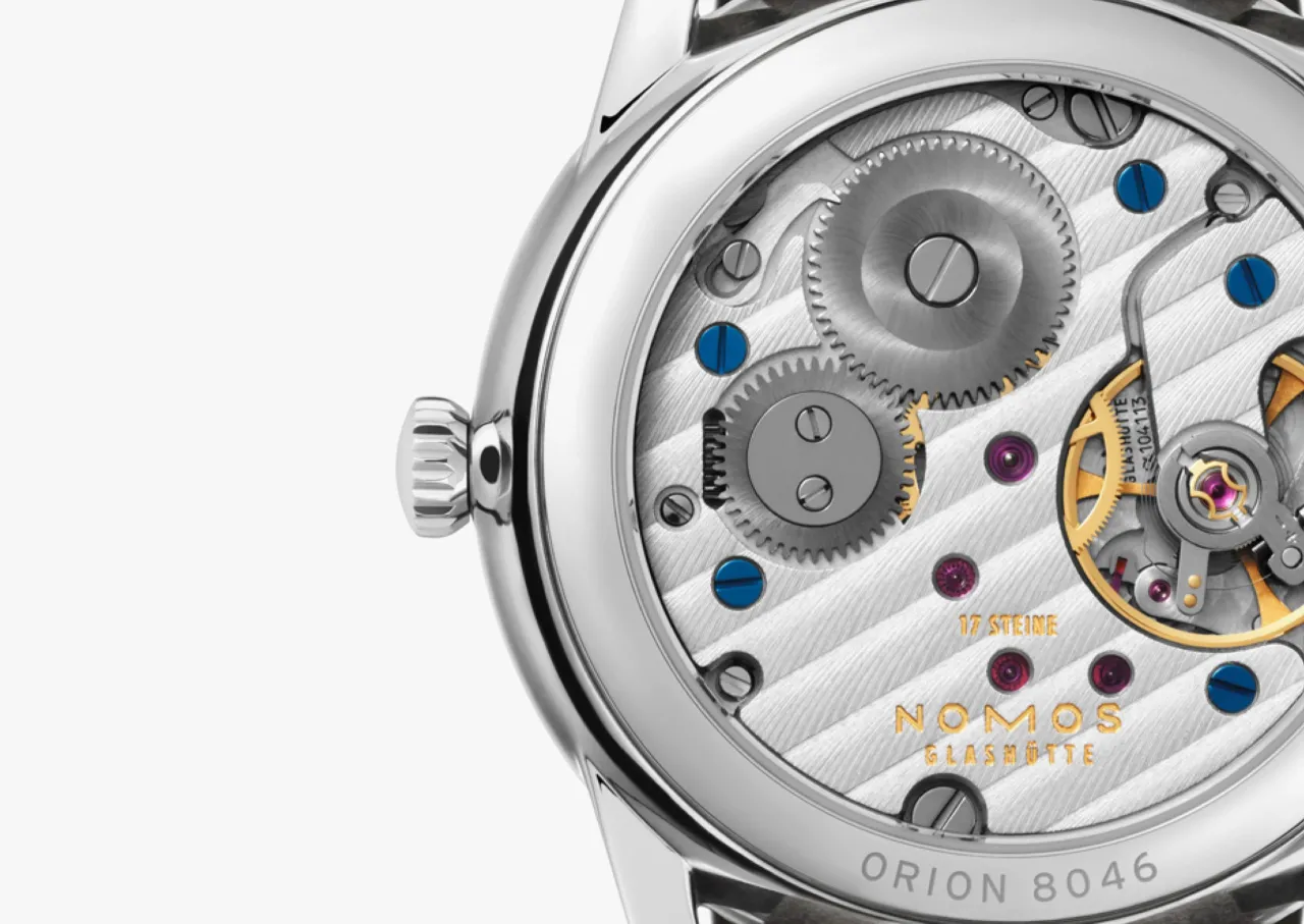 NOMOS Orion 1989 November Gray Otomatik 326 detay görseli 3