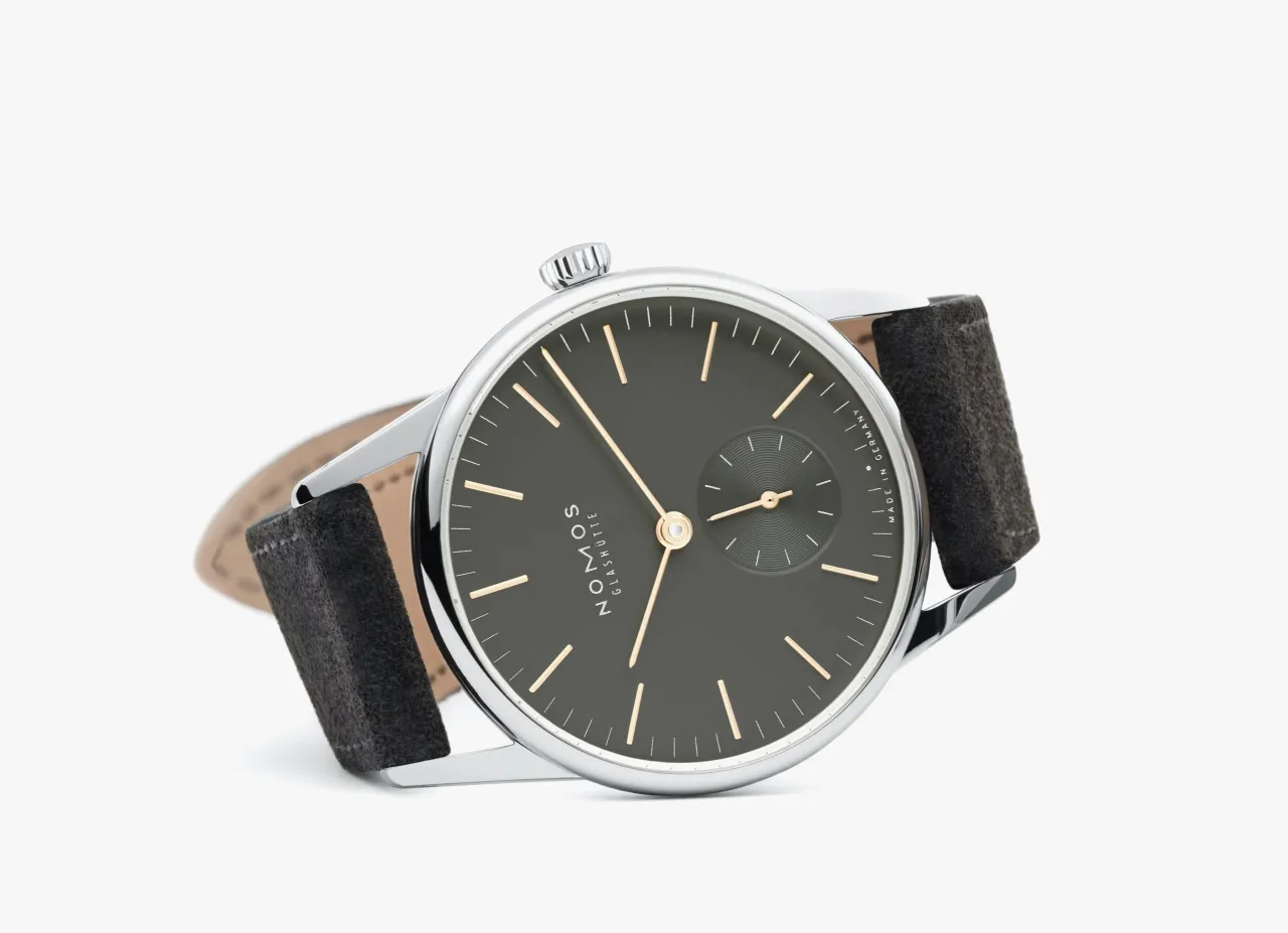 NOMOS Orion 1989 November Gray Otomatik 326 detay görseli 4