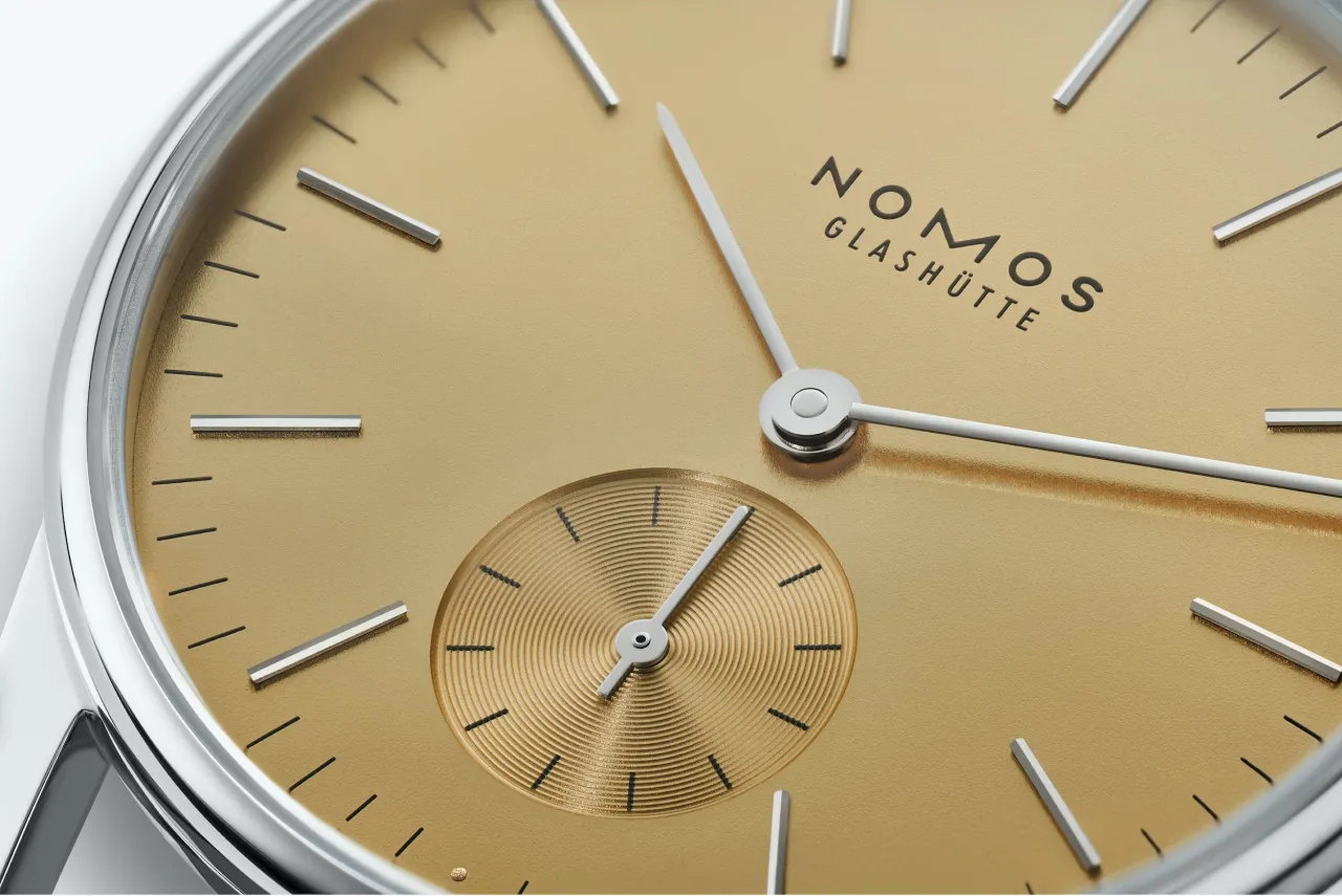 NOMOS Orion 33 Gold 359 detay görseli 2