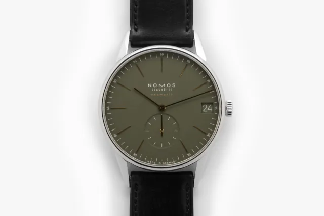 NOMOS Glashütte Orion Neomatik 41 Date Olive Gold Otomatik 3642 Görsel 4