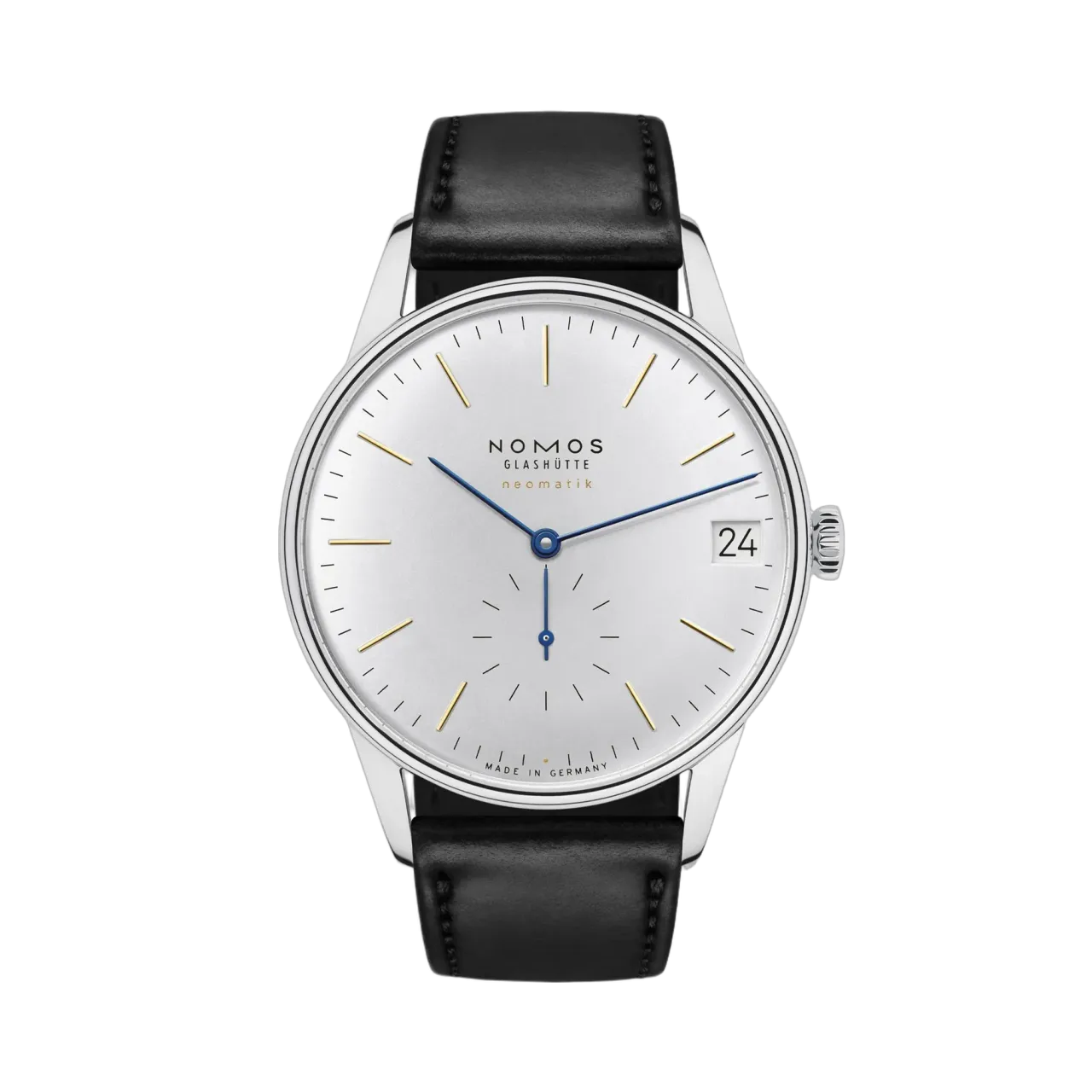 NOMOS Orion Neomatik 41 Date Otomatik Beyaz Gümüş 365S1