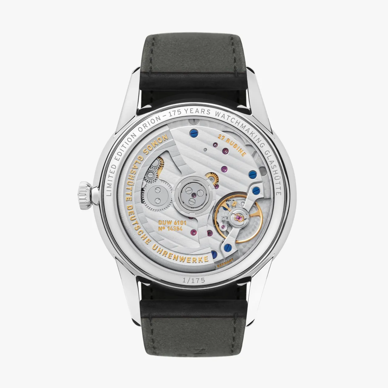 NOMOS Orion Neomatik 41 Date Otomatik Beyaz Gümüş 365S1 detay görseli 1
