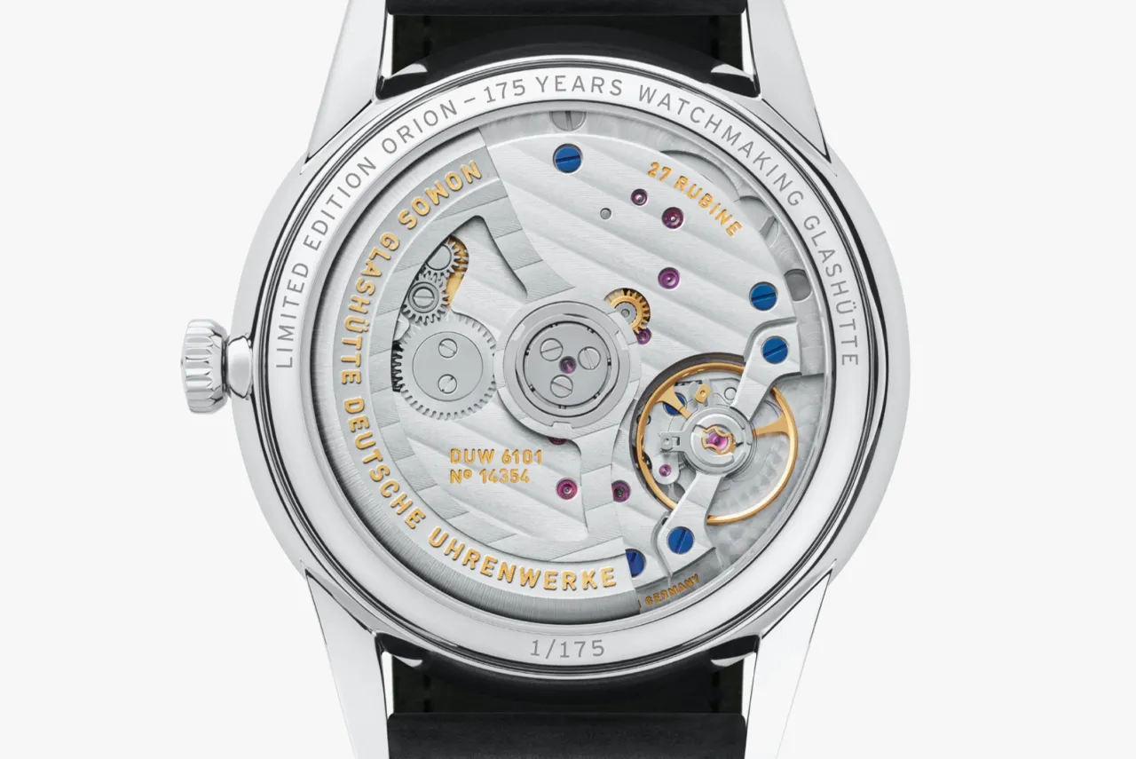 NOMOS Orion Neomatik 41 Date Otomatik Beyaz Gümüş 365S1 detay görseli 4