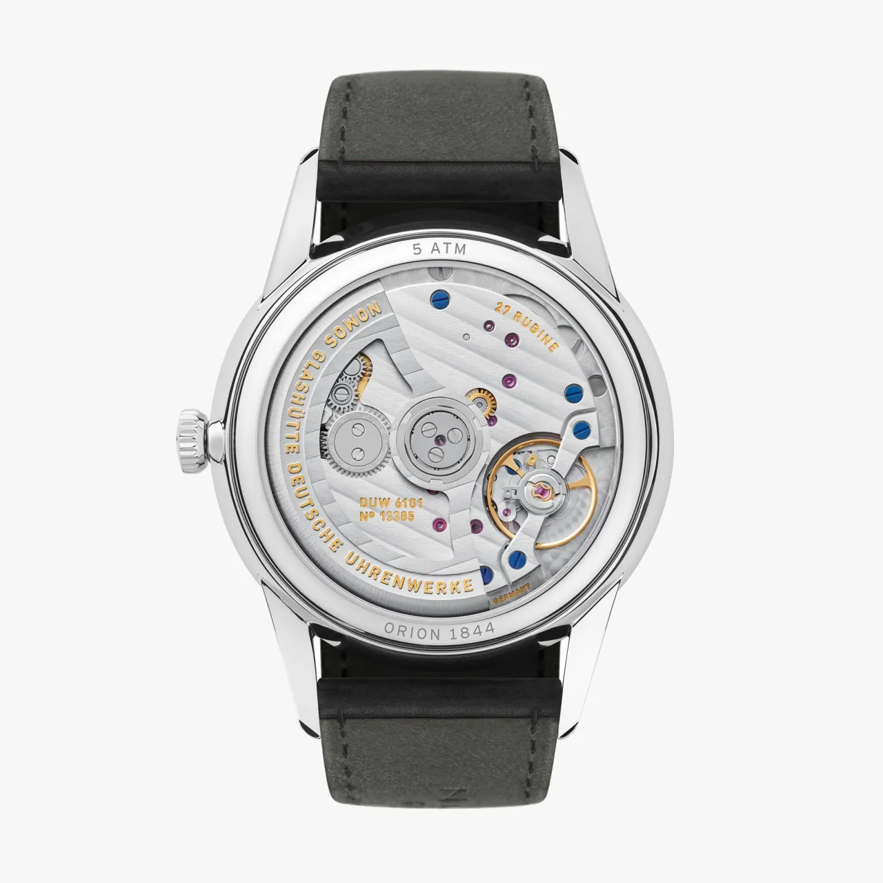 NOMOS Orion Neomatik 41 Date New Black 366 detay görseli 1