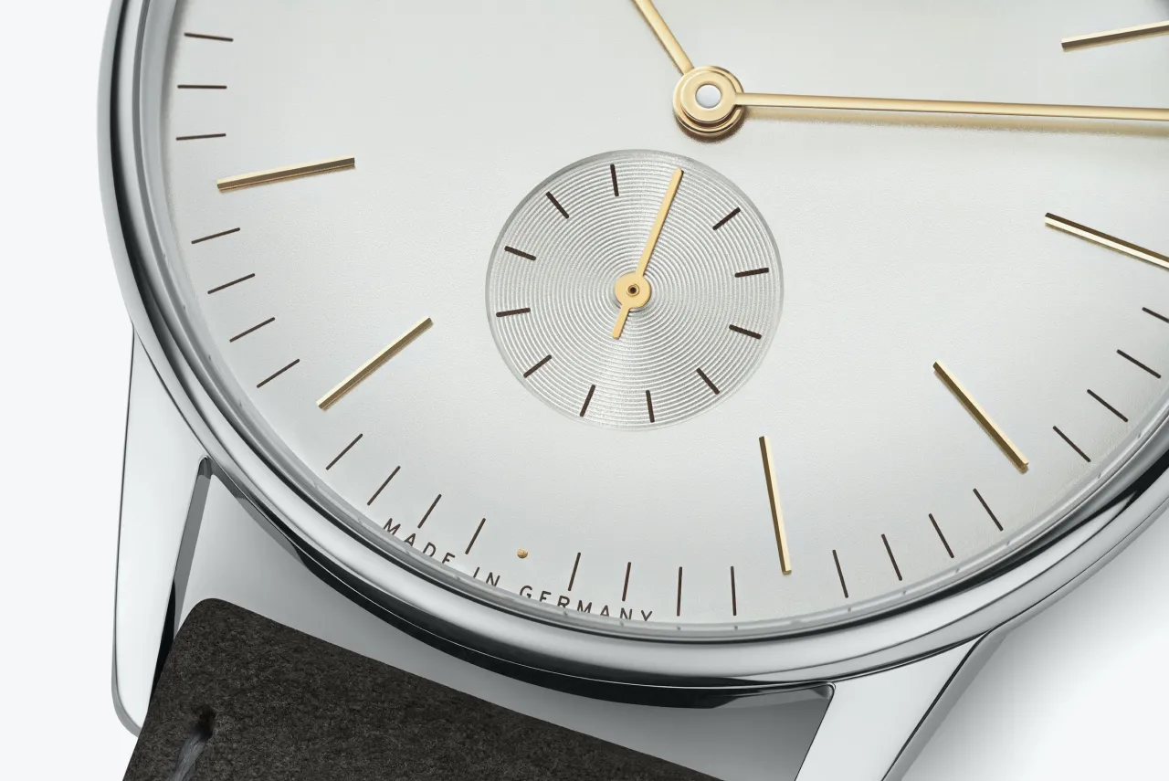 NOMOS Glashütte Orion 38 Silver Otomatik 378 detay görseli 4