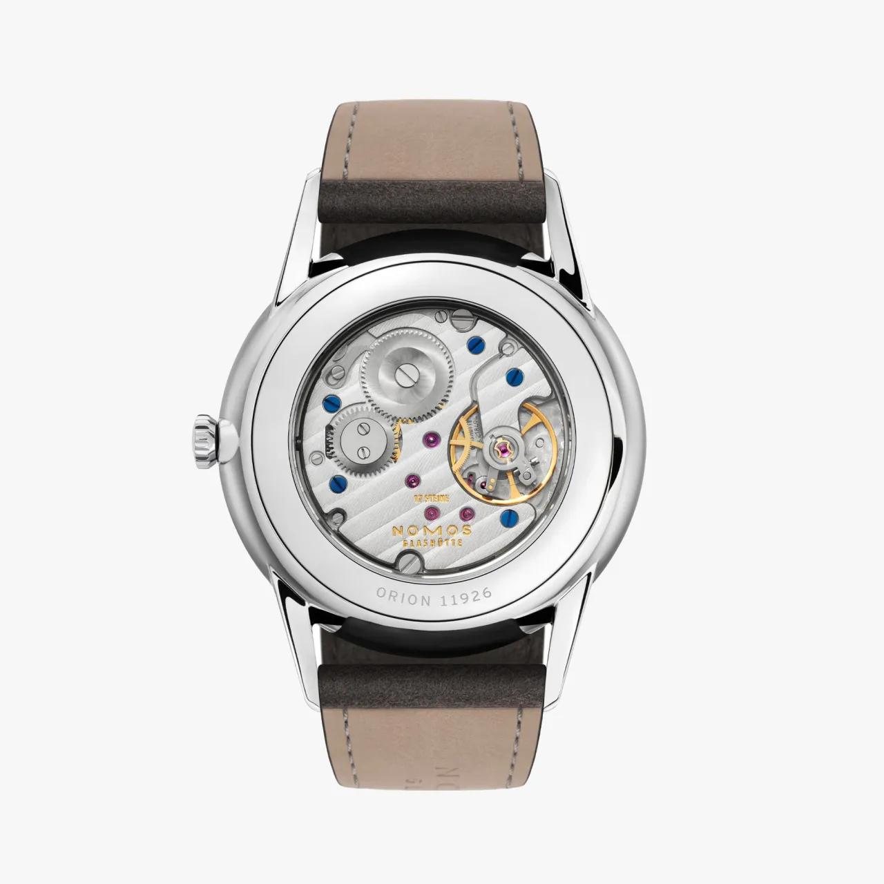 NOMOS Glashütte Orion 38 Silver Otomatik 379 detay görseli 1