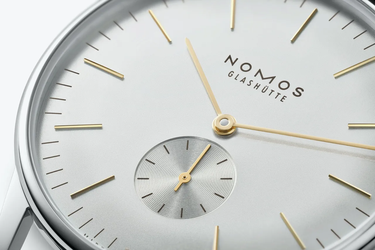 NOMOS Glashütte Orion 38 Silver Otomatik 379 detay görseli 2