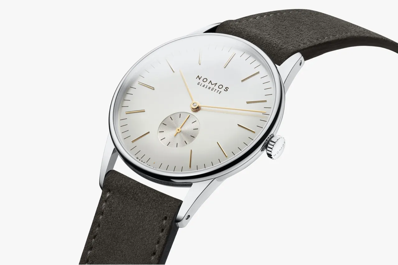 NOMOS Glashütte Orion 38 Silver Otomatik 379 detay görseli 3