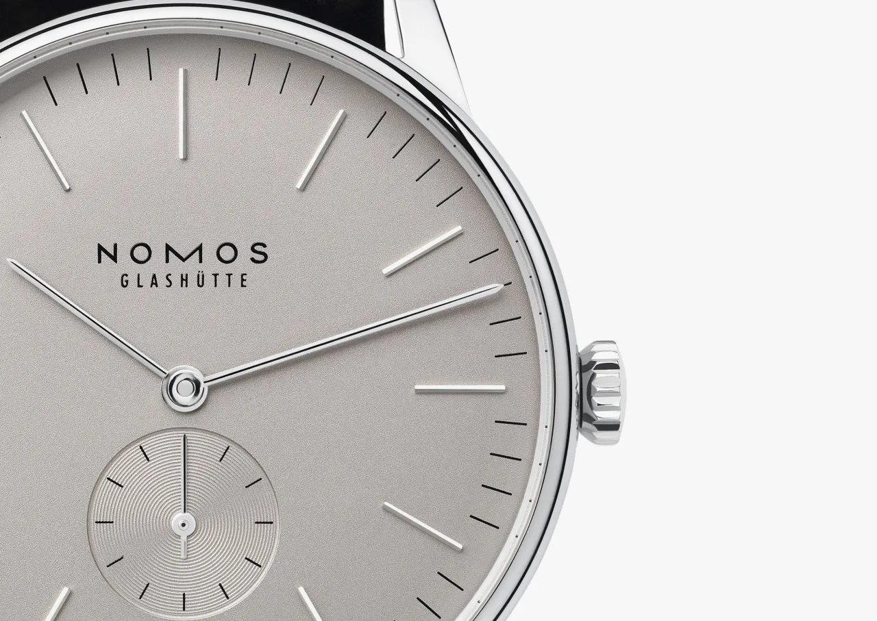 NOMOS Orion 38 Gray Otomatik 383 detay görseli 2