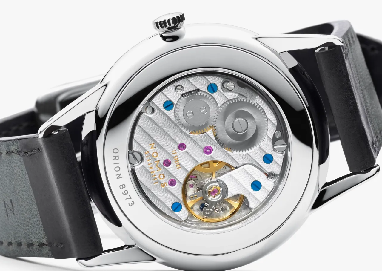 NOMOS Orion 38 Gray Otomatik 383 detay görseli 3