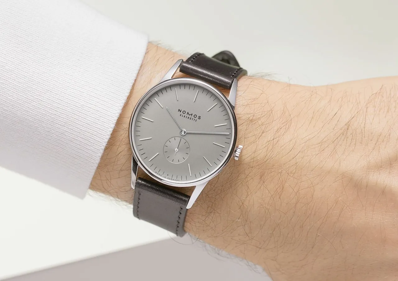 NOMOS Orion 38 Gray Otomatik 383 detay görseli 5