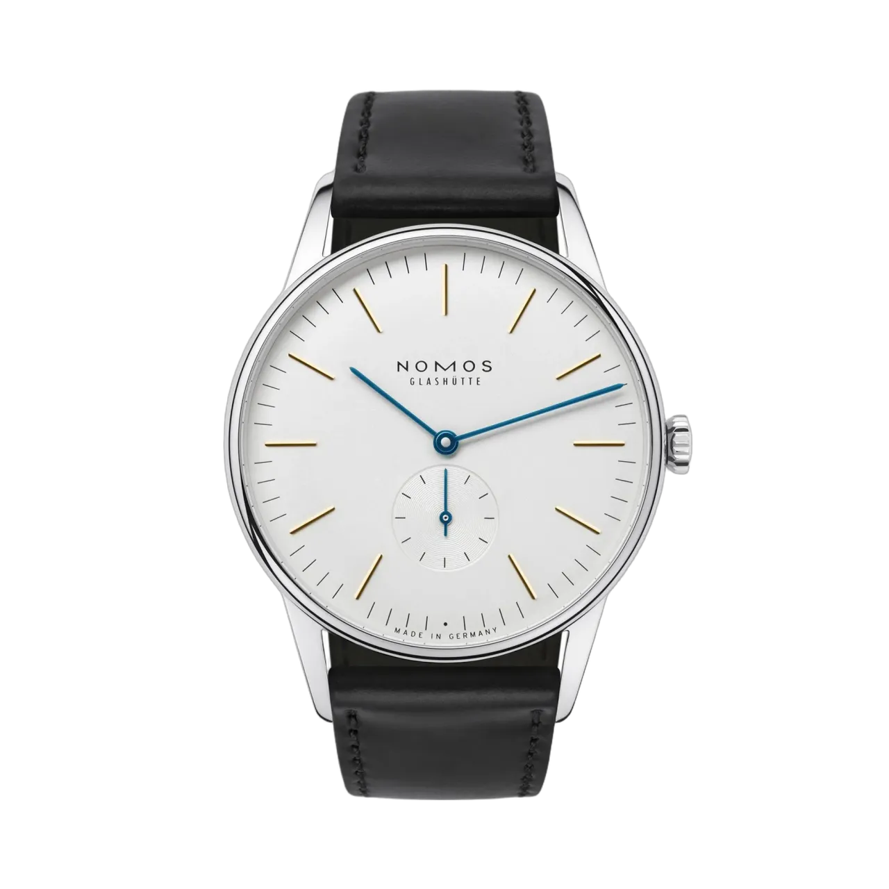 NOMOS Glashütte Orion 38 Otomatik Beyaz Gümüş 387