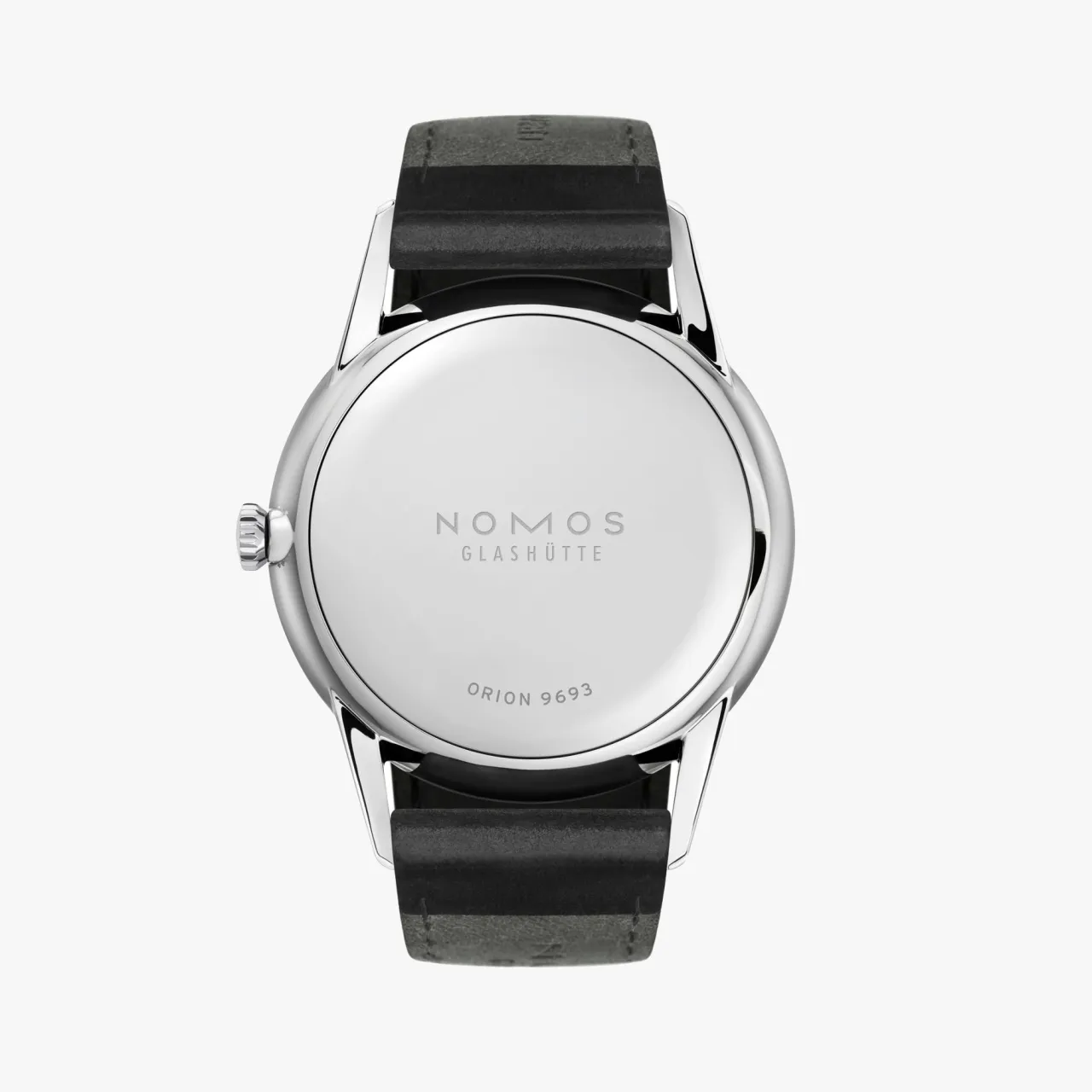 NOMOS Glashütte Orion 38 Otomatik Beyaz Gümüş 387 detay görseli 1