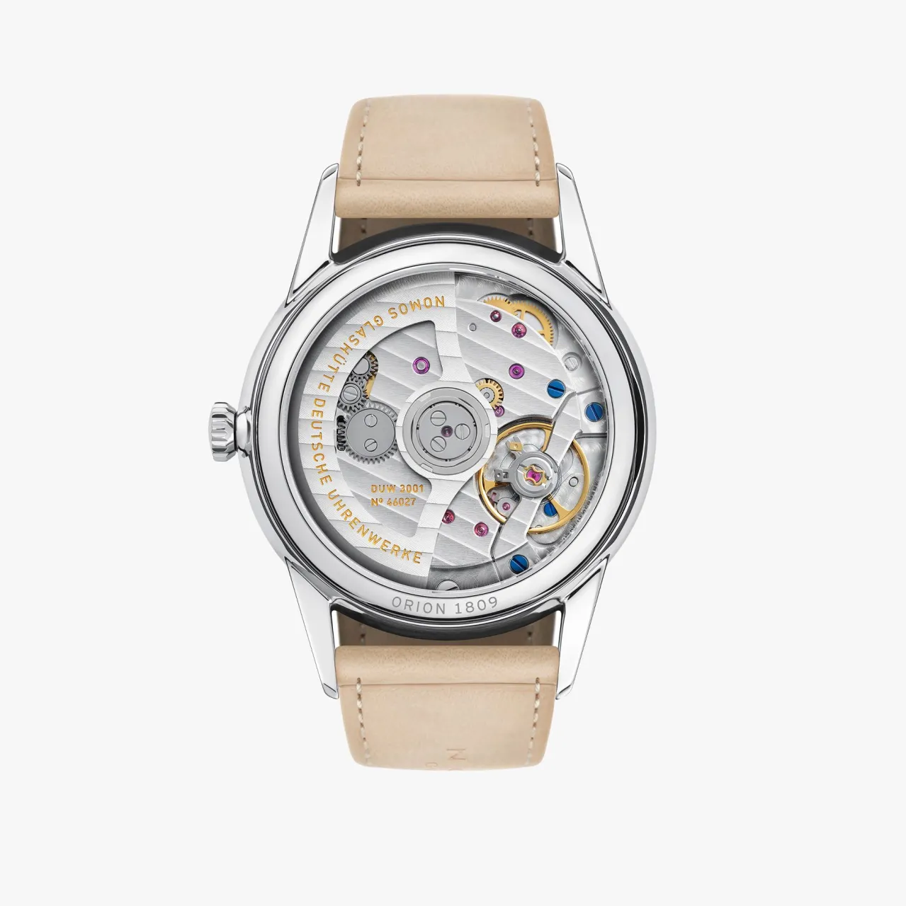 NOMOS Glashütte Orion Neomatik Champagne Otomatik 393 detay görseli 1