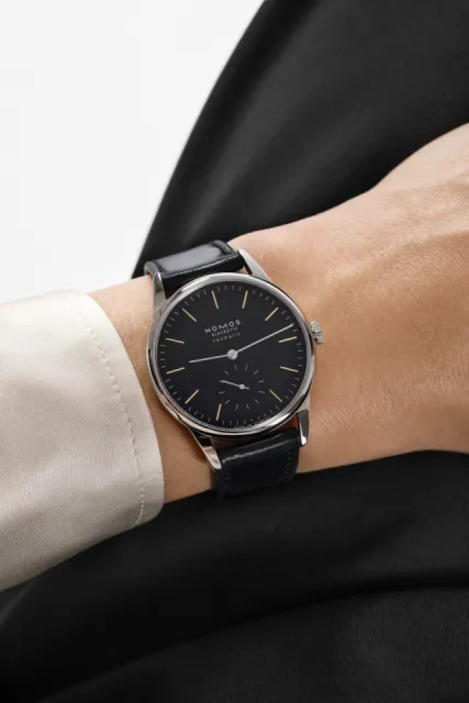 NOMOS Glashütte Orion Neomatik New Black Otomatik 396 Görsel 9