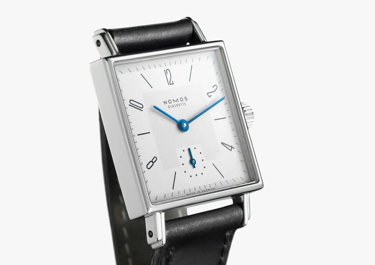 NOMOS Tetra 27 White Silver-Plated Otomatik 401 detay görseli 4