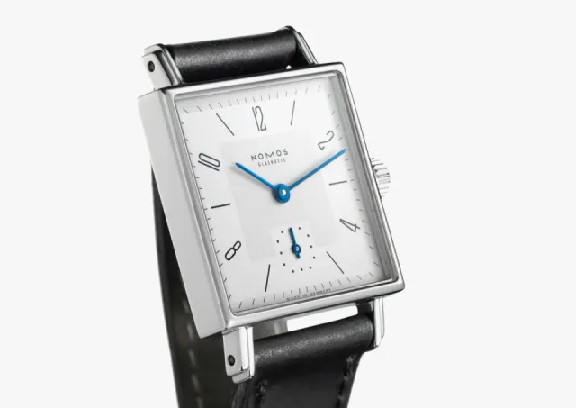 NOMOS Tetra 27 White Silver-Plated Otomatik 401 Görsel 5