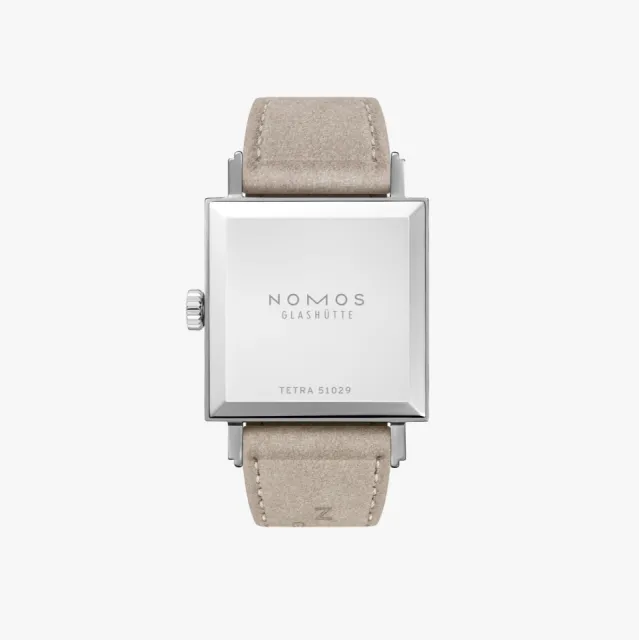 NOMOS Tetra 27 Duo Beyaz Gümüş Plaka 405 Görsel 2