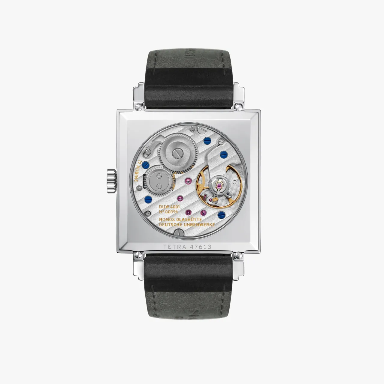 NOMOS Tetra White Silver-Plated Otomatik 406 detay görseli 1