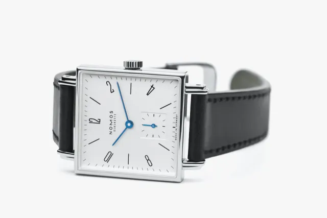 NOMOS Tetra White Silver-Plated Otomatik 406 Görsel 3