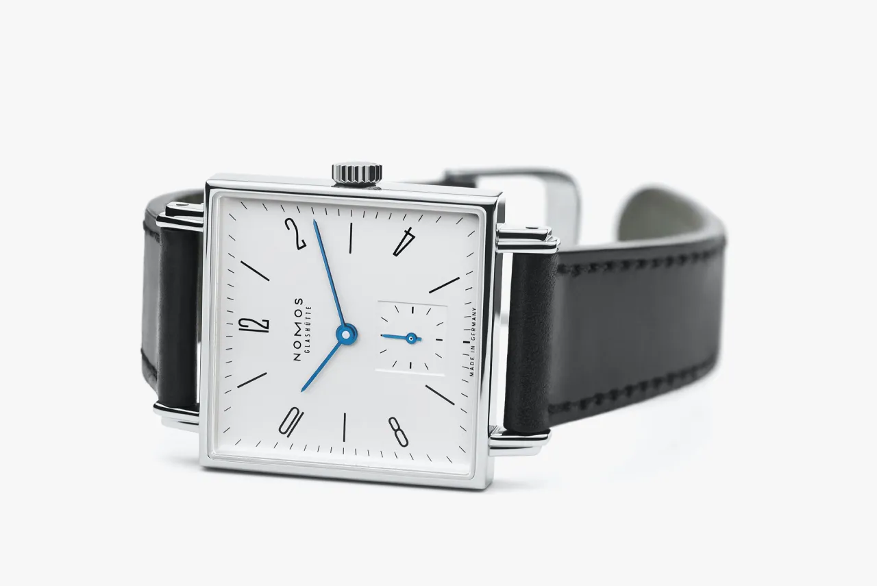 NOMOS Tetra White Silver-Plated Otomatik 408 detay görseli 2