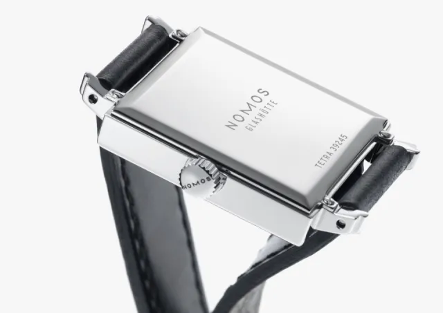 NOMOS Tetra White Silver-Plated Otomatik 408 Görsel 4