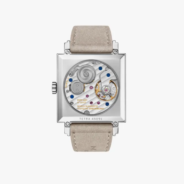 NOMOS Tetra Terra Terracotta Red Otomatik 438 Görsel 2