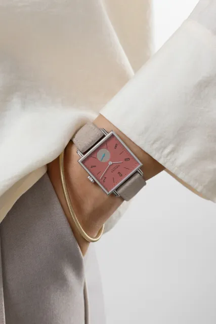 NOMOS Tetra Terra Terracotta Red Otomatik 438 Görsel 8